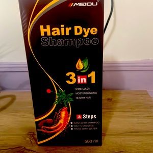 IMEIDU Shampoo de Tinte 3 en uno ,negro